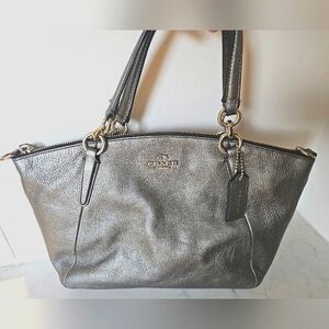 Gunmetal Grey COACH Prairie Satchel